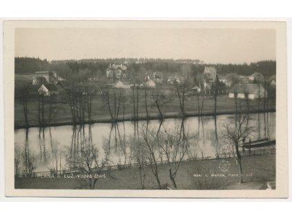 64 - Táborsko, Planá nad Lužnicí, Vilová čtvrť, cca 1928