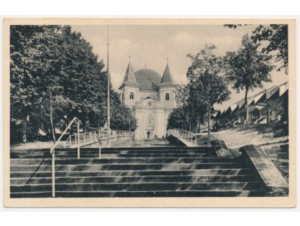 30 - Kroměřížsko, Svatý Hostýn, Bazilika Nanebevzetí Panny Marie, cca 1940