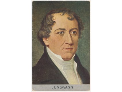 Jungmann Josef (1773-1847), básník, Portrétová pohlednice, cca 1930