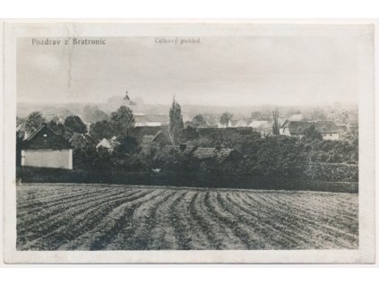 27 - Kladensko, Bratronice, celkový pohled, cca 1941