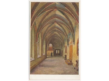 24 - Jindřichohradecko, Třeboň, Křížová chodba, cca 1912