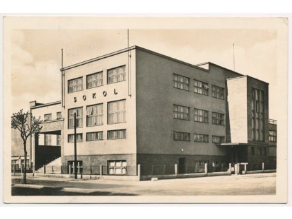 43 - Ostrava, Nová sokolovna, cca 1950