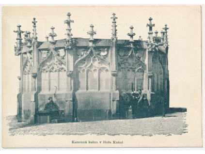31 - Kutná Hora, Kamenná kašna, cca 1906