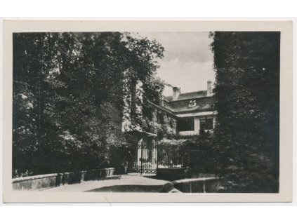 10 - Chrudimsko, Slatiňany, Zámek, cca 1945