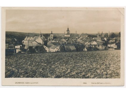58 - Semilsko, Jilemnice, celkový pohled, cca 1928