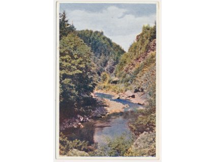 58 - Semilsko, partie z Riegrovy turistické stezky, cca 1930