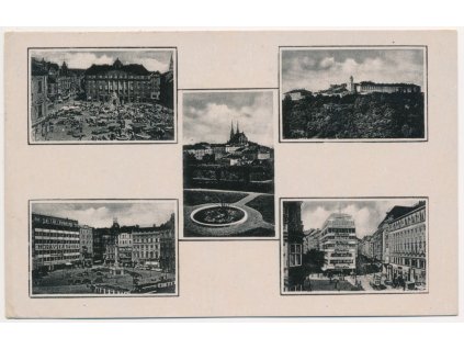 04 - Brno, 5 - ti záběr dominant města, cca 1943