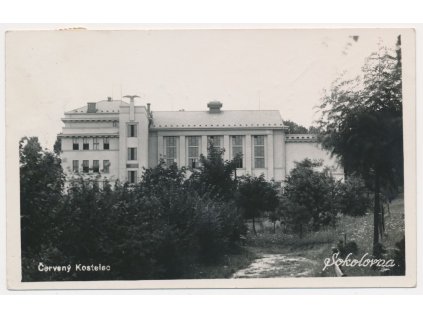 38 - Náchodsko, Červený Kostelec, Sokolovna, cca 1937