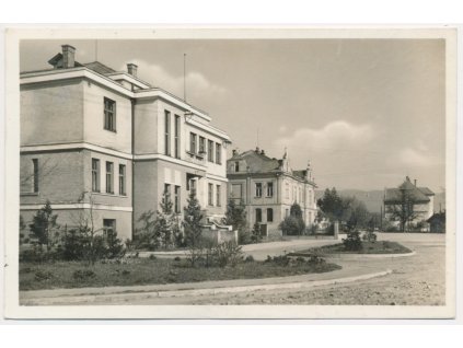 53 - Přerovsko, Lipník nad Bečvou, partie u "Sokolovny", cca 1938