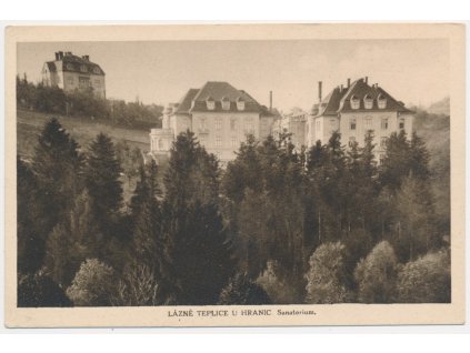 53 - Přerovsko, Teplice nad Bečvou, Sanatorium, cca 1950