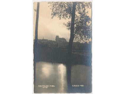 57 - Rychnovsko, Kostelec nad Orlicí, "Kouzlo noci", cca 1929