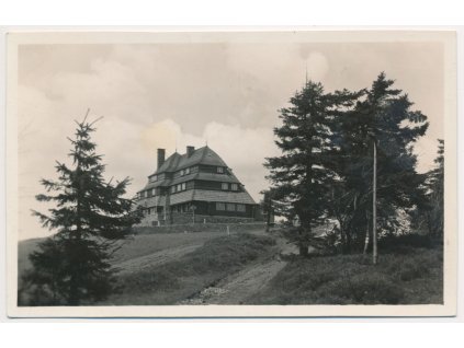 57 - Rychnovsko, Orlické hory, Masarykova chata, cca 1935