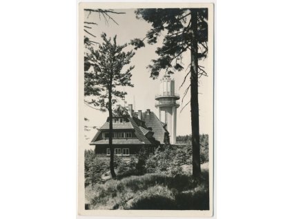 70 - Orlickoústecko, Orlické hory, Kramářova chata na Suchém vrchu, cca 1935