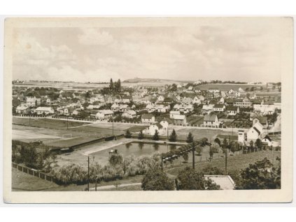 27 - Kladensko, Švermov, celkový pohled, cca 1952