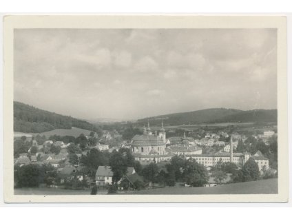 32 - Liberecko, Hejnice, celkový pohled, cca 1950