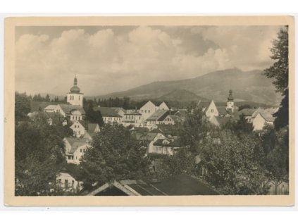 32 - Liberecko, Český Dub, celkový pohled, cca 1950