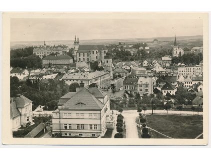 61 - Svitavsko, Litomyšl, celkový pohled, cca 1950