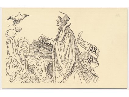 Mikoláš Aleš (1852-1913), Mistr Jan Hus, cca 1935