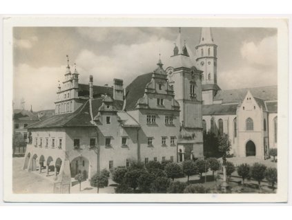 Slovensko, Levoča, Radnice, cca 1949