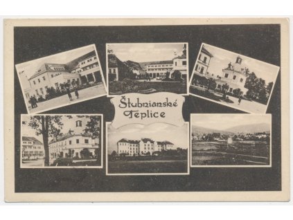 Slovensko, Turčianske Teplice - Štubnianske Teplice, 6-ti záběr, cca 1926