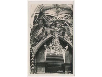 31 - Kutnohorsko, Sedlec, Kostnice, cca 1930