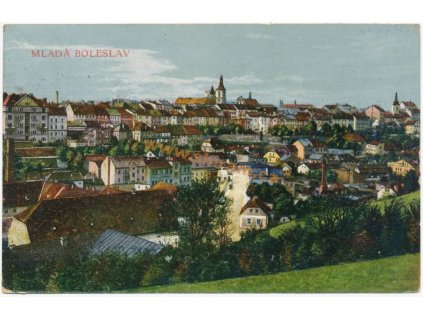 36 – Mladá Boleslav, celkový pohled, ca 1927
