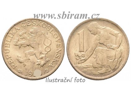 ČSR, mince 1 Koruna, 1960, stav 1/1