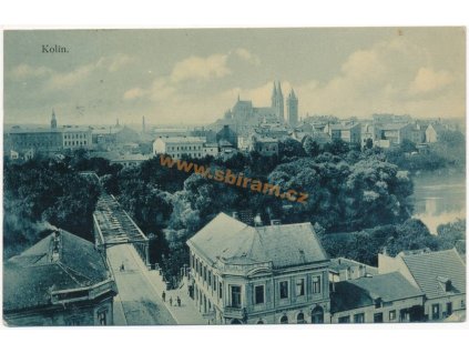 29 – Kolín, celkový pohled, ca 1910