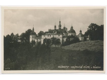 64 - Tábor, Klokoty, poutnické místo, cca 1932