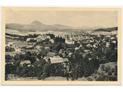 11 - Českolipsko, Sloup v Čechách, Celkový pohled, cca 1940