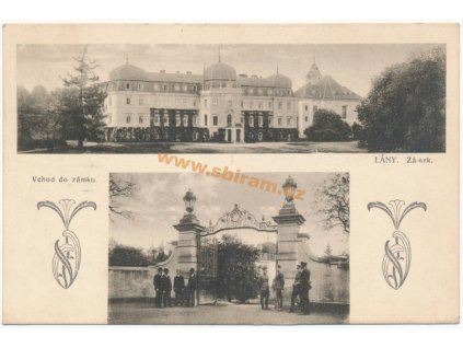 27 – Kladensko, zámek Lány, ca 1925