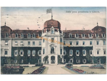 27 – Kladensko, Sídlo presidenta v Lánech, ca 1922