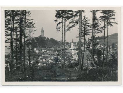 39 - Novojičínsko, Štramberk, celkový pohled, cca 1939