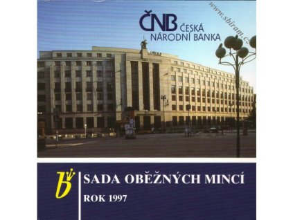 ČR, Sada oběžných mincí, 1997, Česká národní banka