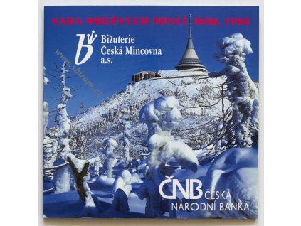 ČR, Sada oběžných mincí, 1998, Jizerské hory - Ještěd