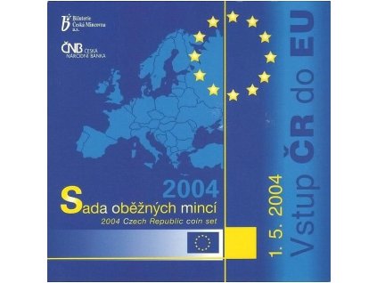 ČR, Sada oběžných mincí, 2004, Vstup ČR do Evropské unie