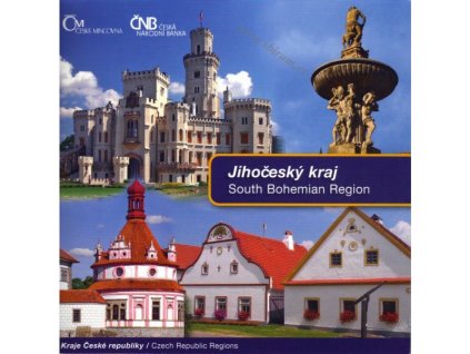 ČR, Sada oběžných mincí, 2009, Jihočeský kraj