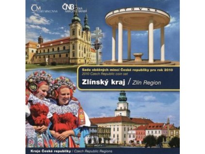 ČR, Sada oběžných mincí, 2010, Zlínský kraj