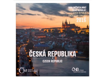 ČR, Sada oběžných mincí, 2016, Sada mincí Česká republika