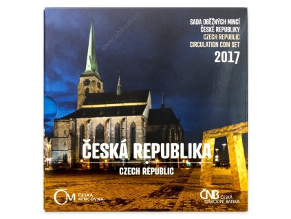 ČR, Sada oběžných mincí, 2017, Sada mincí Česká republika
