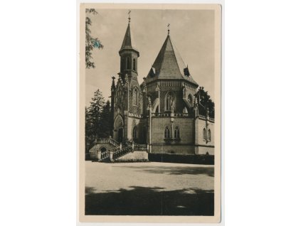 24 - Jindřichohradecko, Třeboň, Hrobka, cca 1955