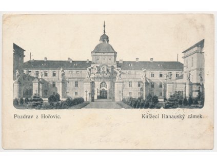 02 - Berounsko, Hořovice, Knížecí Hanauský zámek, cca 1903