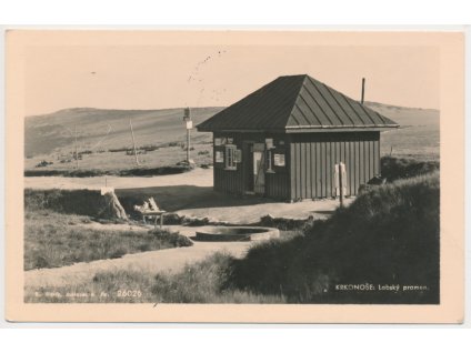 66 - Trutnovsko, Krkonoše, Labský pramen, cca 1935