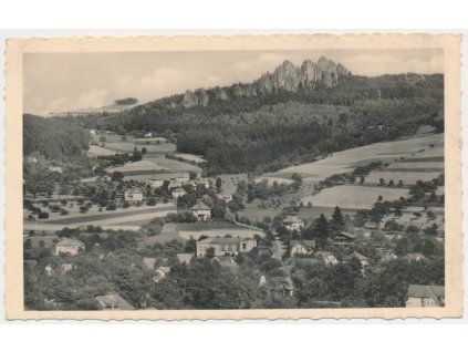 20 - Jablonecko, Malá Skála, celkový pohled, cca 1944
