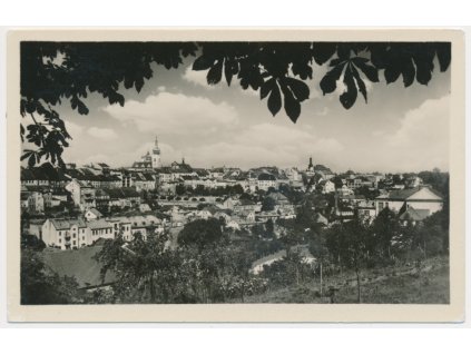 36 - Mladá Boleslav, celkový pohled, cca 1950