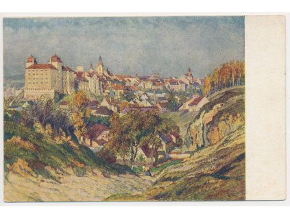 36 - Mladá Boleslav, Pohled na město, V. Malý, cca 1928