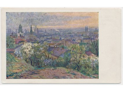 43 - Ostrava, Moravská Ostrava, dle orig. M. Soasty, cca 1917