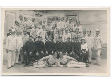 Hasiči, Skupinové foto hasičského sboru, cca 1930