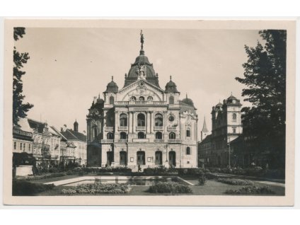 Slovensko, Košice, Národné divadlo, cca 1948