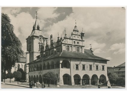 Slovensko, Levoča, Mestská radnica, cca 1950